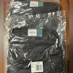 2 Pairs for the price of 1!! Black Tek Gear XXL Capris with Pockets- NWT